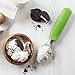 SUMO Stainless Steel Ice Cream Scoop With Ergonomic Handle - Sturdy, Dishwasher-Safe Scooper For Effortless Scooping and Serving Of Frozen Desserts, Comfortable Grip - Green