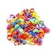 Amrka 100Pcs 8mm Chicken Hen Pigeon Leg Poultry Bird Dove Chicks Duck Parrot Clip Rings Band