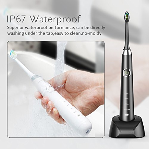 image for MUTTUS Premium Sonic Electric Toothbrush, 4 Intelligent Modes with Sup