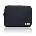 BUBM Universal Cable Organizer Electronics Accessories Case Various USB, Phone, Charge, Cable organizer Travel Organizer--king Size (Black)