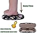 Hard Shell Clamshell Eyeglasses Case, Philley Floral Fabrics Portable Glasses Protection Case(C)