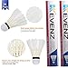 KEVENZ 24-Pack Goose Feather Badminton Shuttlecocks with Great Stability and Durability, High Speed Badminton Birdies Balls