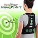 Hempvana Arrow Posture - Fully Adjustable Posture Support & Posture Corrector for Upper Body - Helps Correct Slouching, Text Neck and Hunching Over (S/M)
