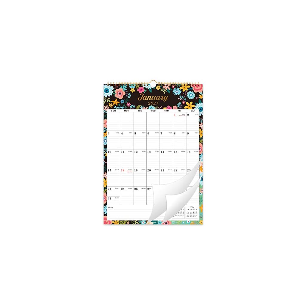 20212022 Calendar 18 Monthly Wall Calendar with Thick