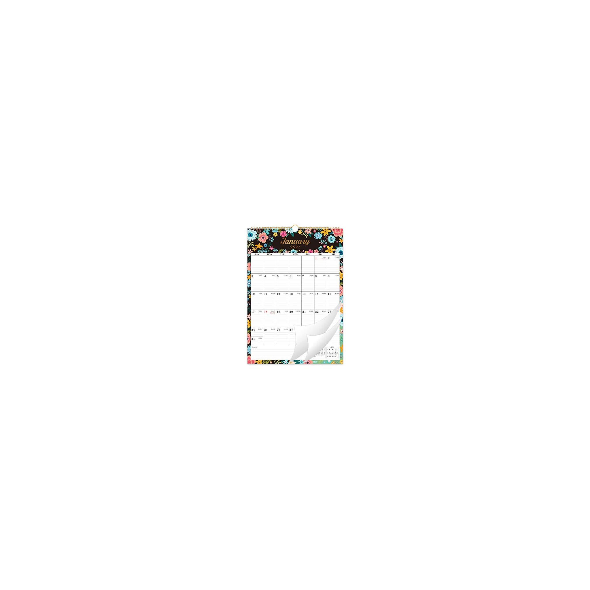 20212022 Calendar 18 Monthly Wall Calendar with Thick