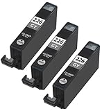HI-VISION ® 3 Pack Compatible Canon CLI-226, CLI 226, Gray Ink Cartridge Replacement for PIXMA iP4820, PIXMA iX6520, PIXMA MG5320, PIXMA MG5120, PIXMA iP4920, PIXMA MX882 Wireless, PIXMA MG5220 Wireless, PIXMA MG8220 Wireless