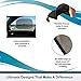 ComfoBee Upgraded Car Window Sun Shade No Suction Cups Needed - Block UV Rays from Sun - Skin Protection for Kids, Pets, and Humans - Keep Your Car Cool - Easy Installation (Sides)