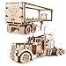 Ugears Heavy Boy Truck & Trailer Mechanical 3D Model for Self-Assembly, Wooden Box Craft, Men Decor