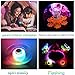 Mikulala Birthday Party Favors for Kids Prizes 25 Pack Flashing LED Light Up Rings Toys Bulk Boys Girls Gift Blinky Glow in The Dark Party Supplies 5 Color 10 Shape Goodie Bag Fillers
