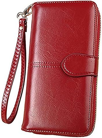 Women Lady Wallet Coin Leather Clutch Purse Long Credit Card Holder Zip Handbag