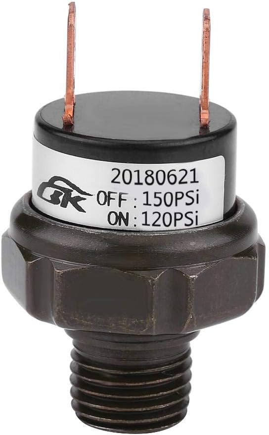 VIFER 90-120 PSI Pressostato Valvola Copressore D'Aria AC 110-220V Interruttore Di Controllo