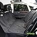 PetGoodsPro Car Dog Seat Cover – Non-Slip Waterproof Cover for All Types of Vehicles with Seat Anchors and Side Flaps – Protection from Fur and Dirt – Machine Washable