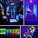 KINGBO Black Light Bulb, 36W LED Blacklight Bulbs E26 PAR38 Glow in The Dark, 395nm LEDs for Blacklight Party, Fluorescent Art, DJ Dance Party, Holiday Decorations, Acrylic Pouring Light