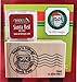 North Pole Postmark Rubber Stamp Set by DRS Designs