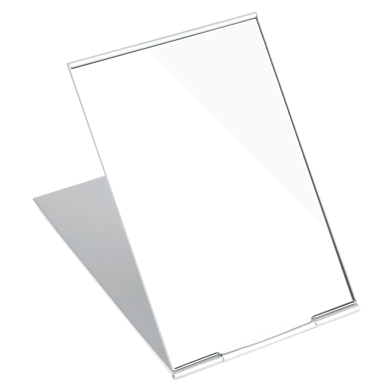 G2PLUS Little Travel Mirror - Portable Folding Mirror - Folding Pocket Compact Mirror - Lightweight Small Tabletop Mirror for Travelling and Make Up - 15x10x0.4CM