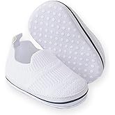 Clowora Unsex Baby Boys Girls Canvas First Walkers Shoes,Infant Non Slip Soft Sole Toddler Flat Lazy Loafers Sneaker