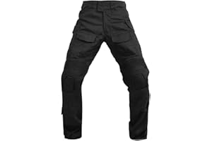 SINAIRSOFT G3 Tactical Pants with Knee Pads,Men's Airsoft Paintball Hunting Outdoor Pants,Combat Army BDU Trousers