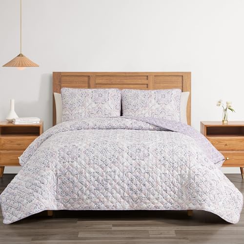 Highline Bedding Co. Adara 3PC Quilt Set F/Q