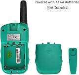 Retevis RT388 Walkie Talkies for Kids 8 Channels VOX LED Flashlight 2 Pack Green view 9