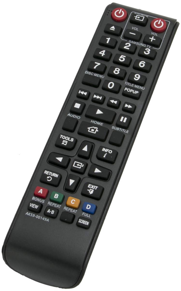 ALLIMITY AK59-00149A Remote Control Replace for Samsung TM1241 BD-FM57C BD-FM51 BD-F5500 BD-ES6000E BD-ES6000 BD-ES5300 BD-F5100 BD-ES7000 BD-ES5000 BD-ES5000 BD-E6100 BD-E5900 BD-E5500