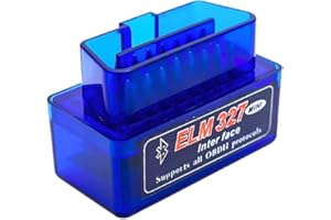 NYTKL ELM327 OBDII Car Auto Diagnostic Scanner, Professional Wireless Bluetooth Scan Tool Failure Detector, OBD2 Engine Fault Code Reader for Android Windows, Car Accessories