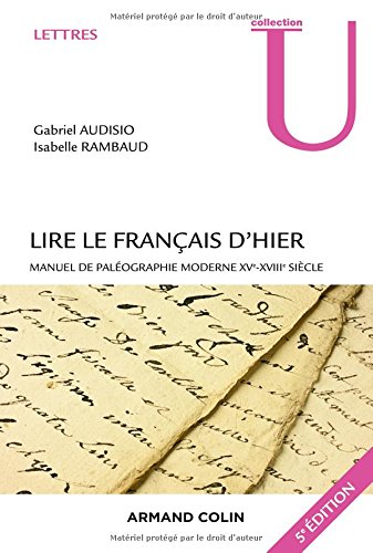 Lire le français d'hier