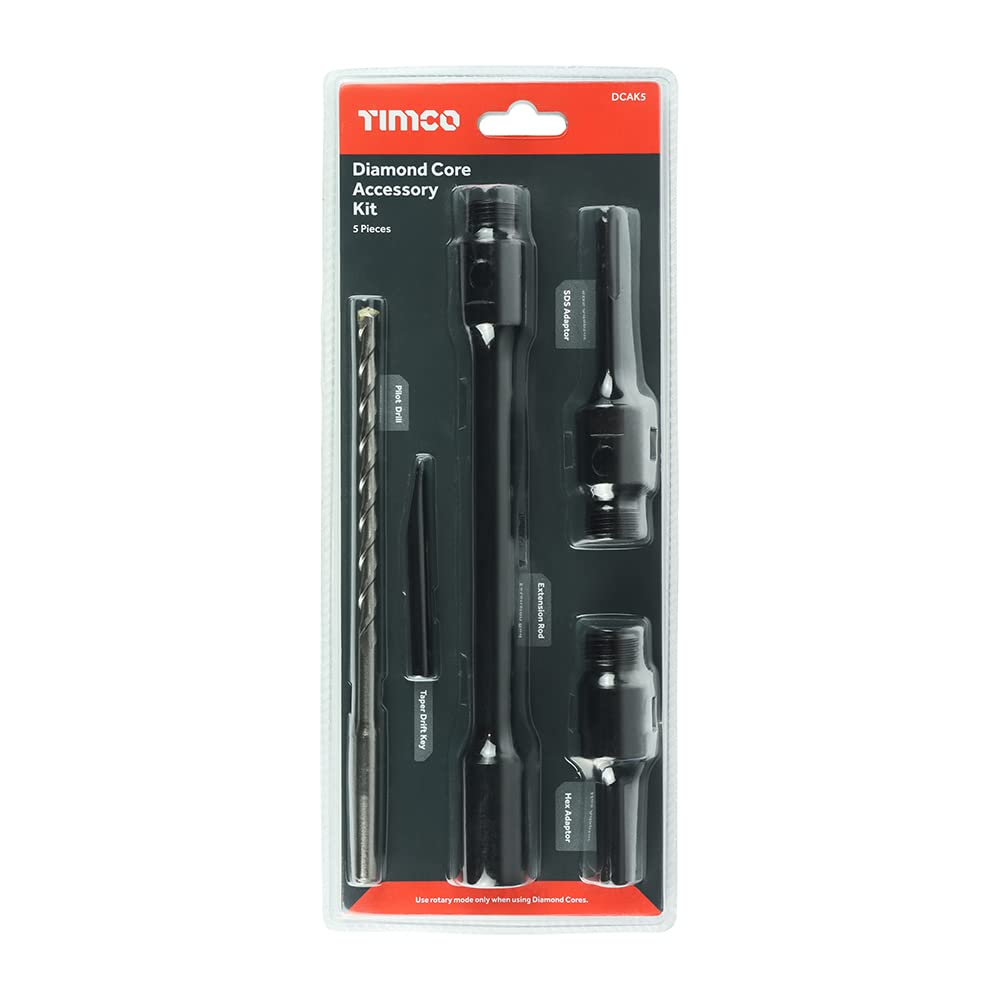TIMCO Dry Diamond Core Accessory Kit - 5 pcs