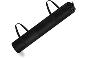 Klmnop Jumbo Rug Storage Bag with 2 Portable Carrying Handles, Large Drawstring Carpet Bag for Rugs up to 10×14 Ft, Rug Shipping Bags for Rug Moving(28×142 Inch)