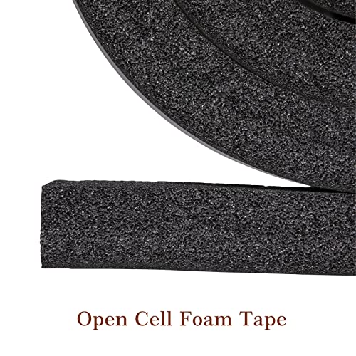 yotache Open Cell Foam Air Conditioner Insulation Seal Tape 2 X 1 Inch