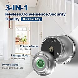 GeekTale Fingerprint Door Lock, Smart Door Knob
