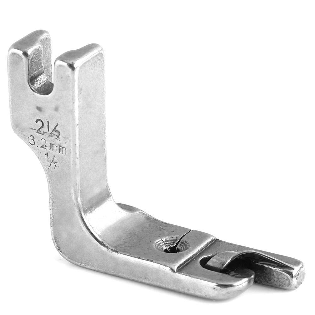 High Shank Rolled Hem Foot, Rolled Hem Presser Foot, Akozon Universal Industrial Single-needle Fat Bed Sewing Machine Rolled Hem Presser Foot (3.2mm)