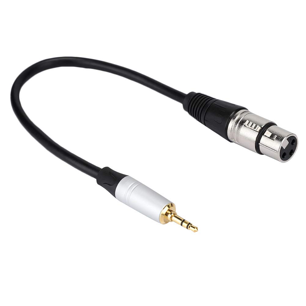 Socobeta Male to XLR Apapter Zinc Alloy Male to XLR Converter PVC Female used in Electric Guitars