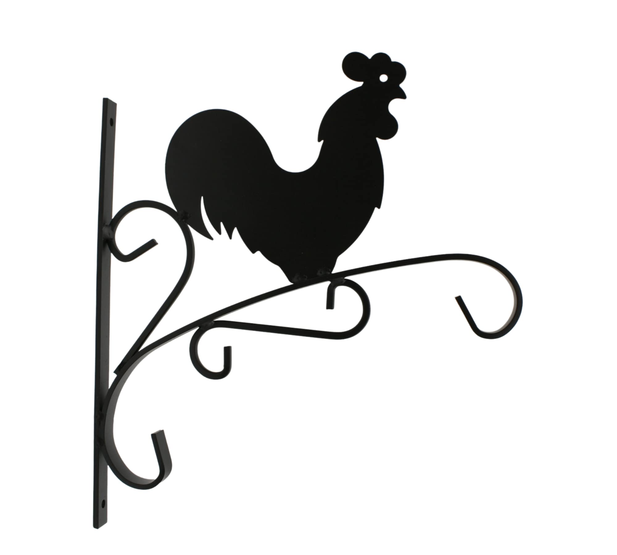 DOJA Barcelona | Gallos Wall Planter Hanger | 2 Pieces Hooks for Hanging | 280x300mm | Wall Hanger for Plants | Support Plants, for Outdoor Garden Decoration, Decorative Pots