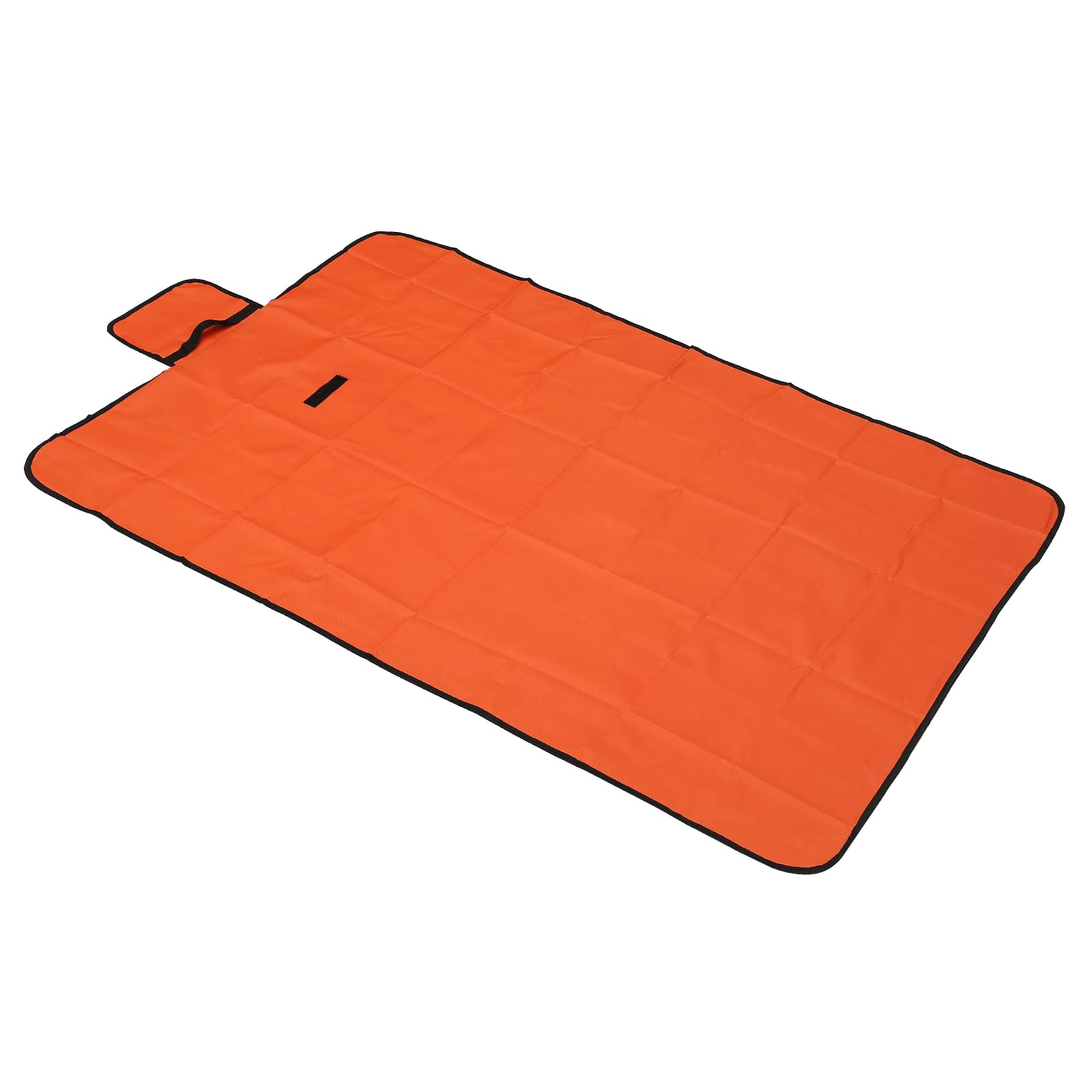 PATIKIL 59" x 39" Outdoor Picnic Blanket, Waterproof Foldable Beach Mat for Hiking, Camping, Park, Garden, Orange