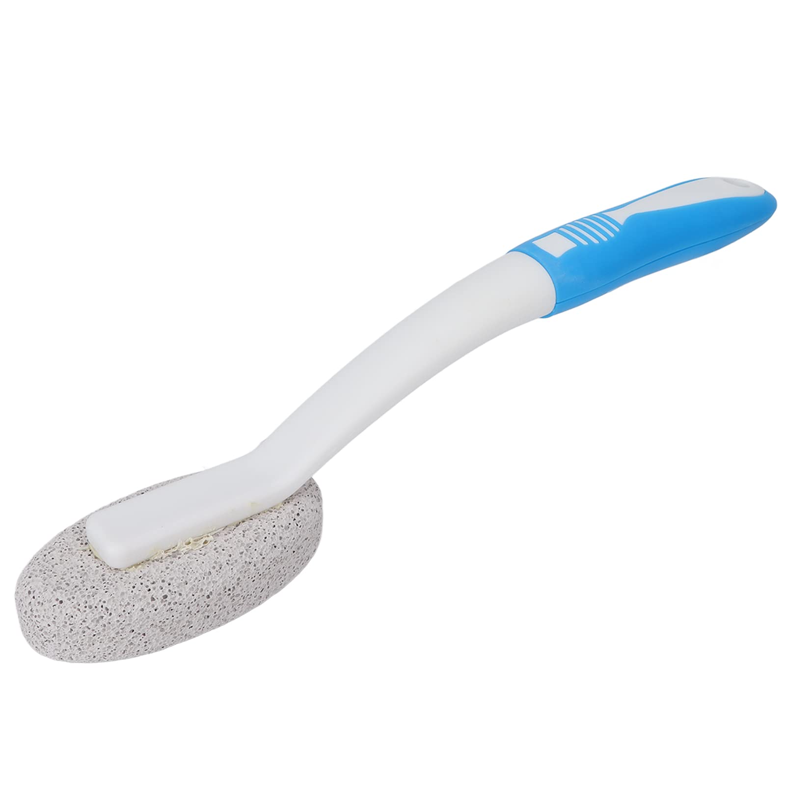 Pumice Stone Toilet Cleaning Brush, Extra-Long Handle Tool for Hard Water Rings
