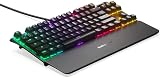 SteelSeries Apex 7 TKL Mechanical Keyboard OLED Display Red Switches American view 4