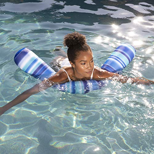 Big Joe Noodle Pool Float Blurred Blue Pricepulse