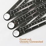 Philoch Twelve Folding Ruler Multi Angle Measuring Tool Aluminum Protractor view 2