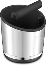 Sage The Knock Box 10 Brushed Stainless Steel Coffee Grounds Dispenser view 2