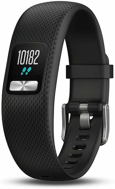 Garmin Vivofit 4 Activity Tracker Small/Medium - Black, Sleep Monitor