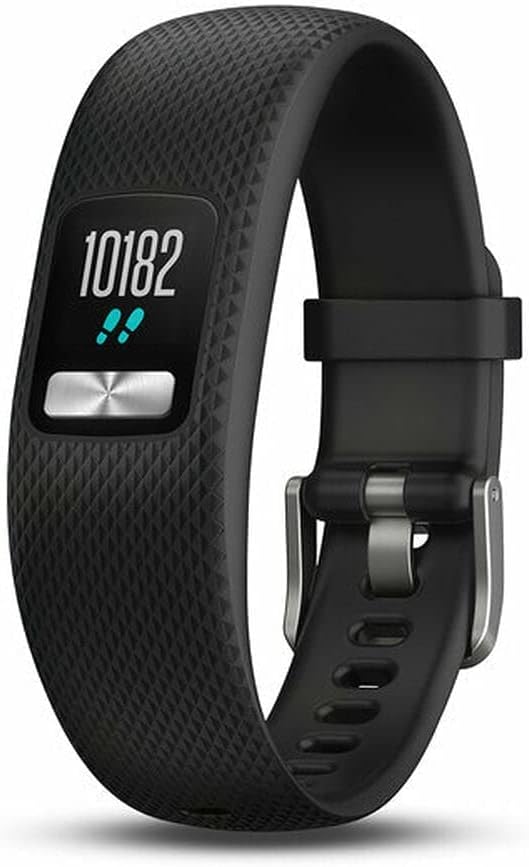 Garmin Vivofit 4 Activity Tracker Small/Medium - Black, Sleep Monitor
