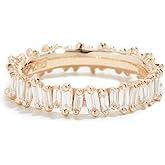 Suzanne Kalan Women's 18k Gold Diamond Baguette Ring, Yellow Gold, 7