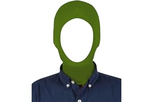 Aniler Unisex Open Face Spandex Mask Halloween Stretchy Mask Costume Cosplay Hood Mask