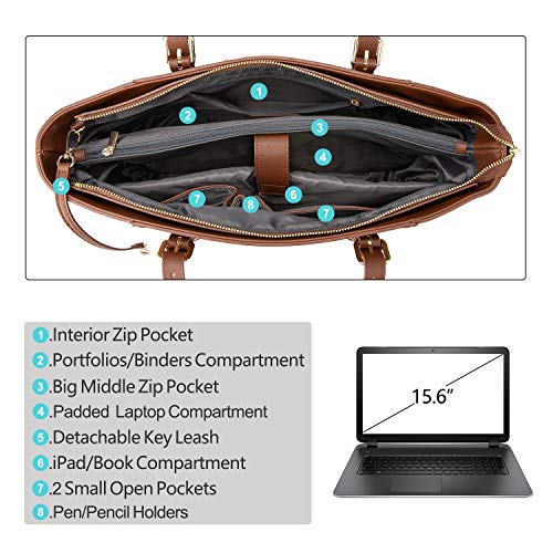 Ripley - LOVEVOOK - BOLSA PARA LAPTOP PARA MUJER BOLSA GRANDE PARA OFICINA  BOLSO MALETÍN PARA LAPTOP DE HASTA 15.6'