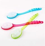 BYFRI Plastic Back Scrubber Long Handle Shower Brush Exfoliation Accessories view 6