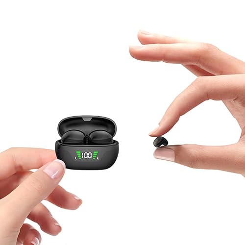 Invisible Smallest Mini Earbuds Wireless Bluetooth Ear Buds for Small Ears  Canals, Discreet Low Profile Spy Earpiece Wireless Tiny Micro Hidden