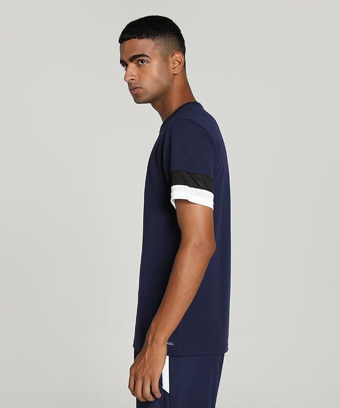 Herren Shirt, Peacoat-Puma Black-Puma White, S