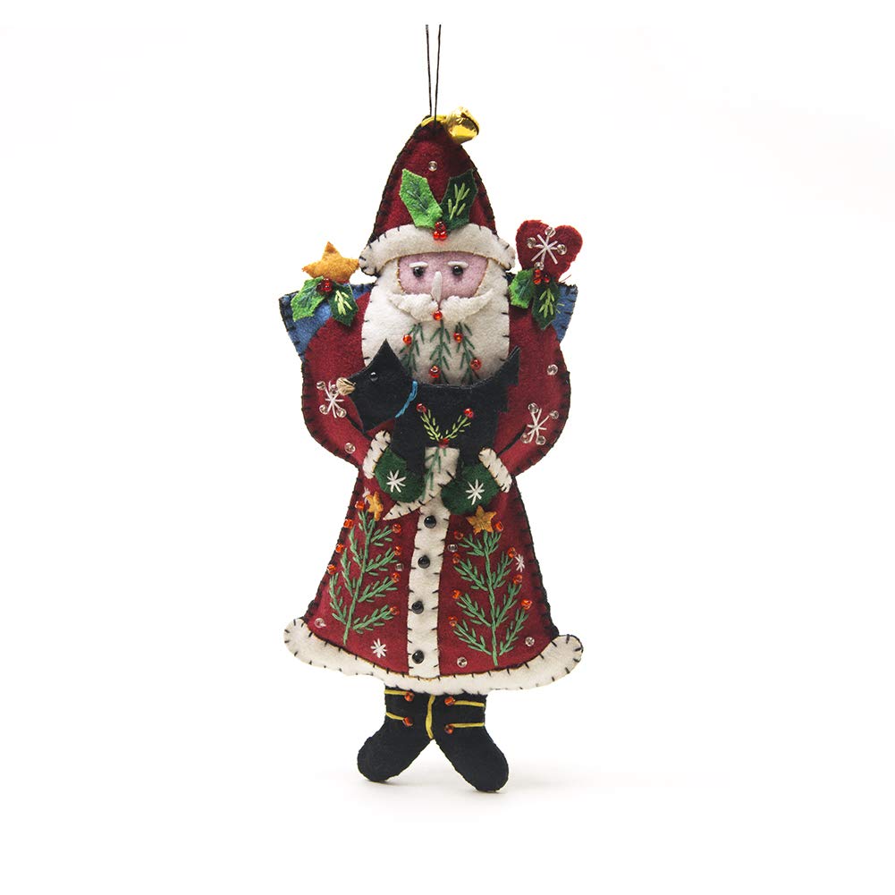 Christmas Tree Ornaments, Plush Santa Claus Christmas Decoration Tree Decorations Christmas Crafts