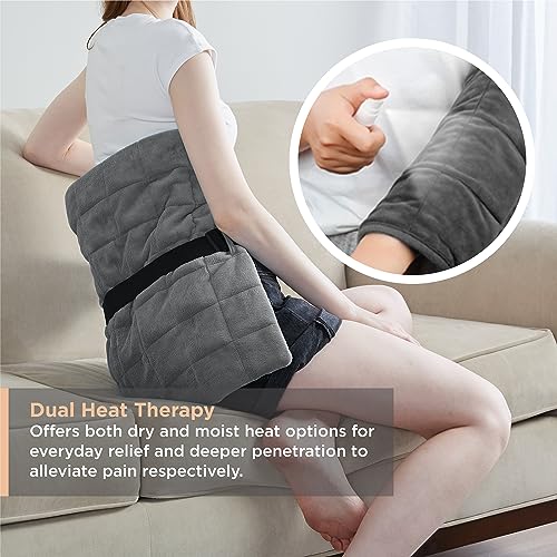 Codi Electric Weighted Heating Pad with Adjustable Strap for Neck