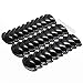WEICHUAN 30PCS Retro Style Black Drawer Knobs Pulls Handles - Antique Kitchen Cabinets Furniture Wardrobe Medicine Drawer Knob Pull Handle(Length: 81mm Width: 32mm)
